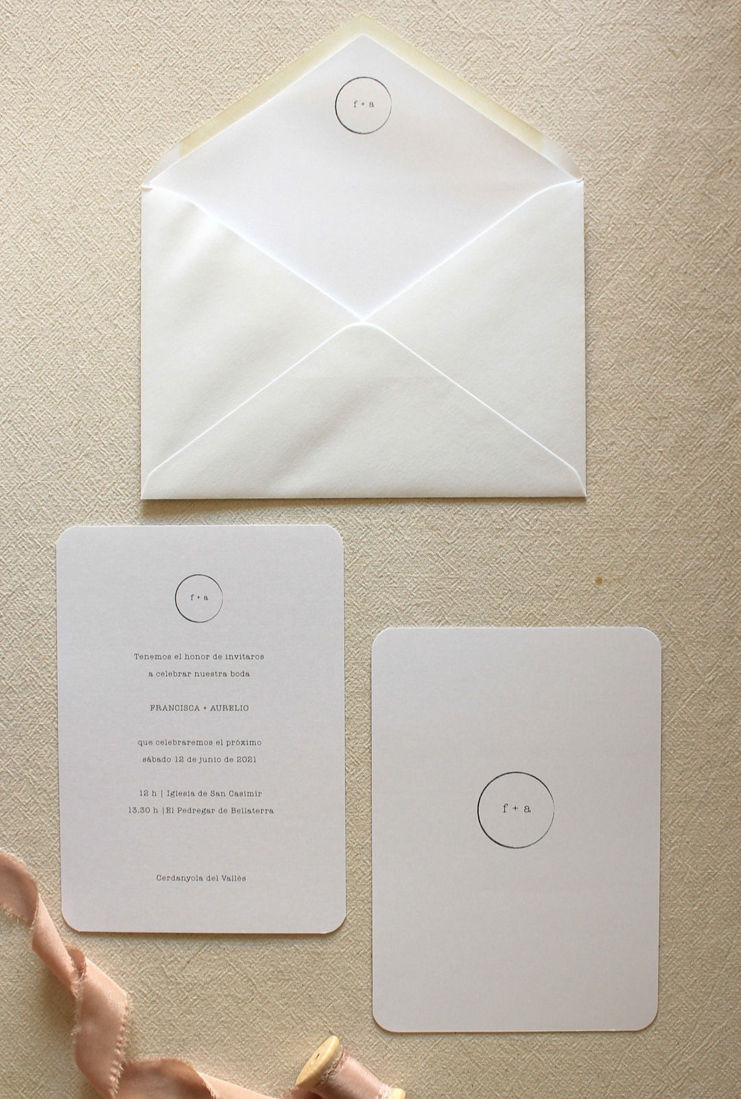 Invitación "Blanca"