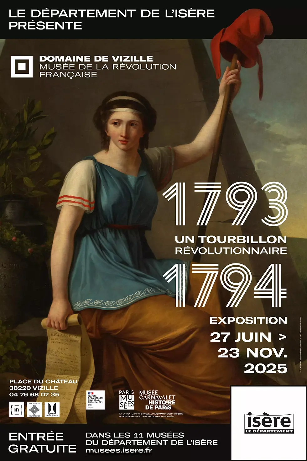 "1793-1794, un tourbillon révolutionnaire" - Musée de la révolution de Vizille