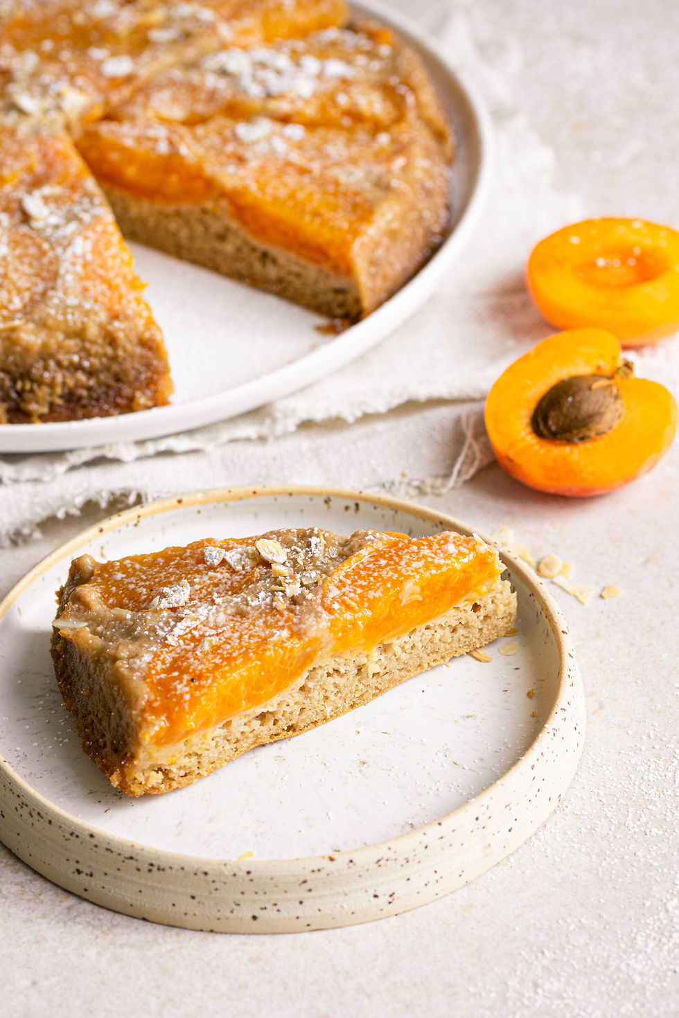 Upside down amandelcake met abrikozen ©FoodLove
