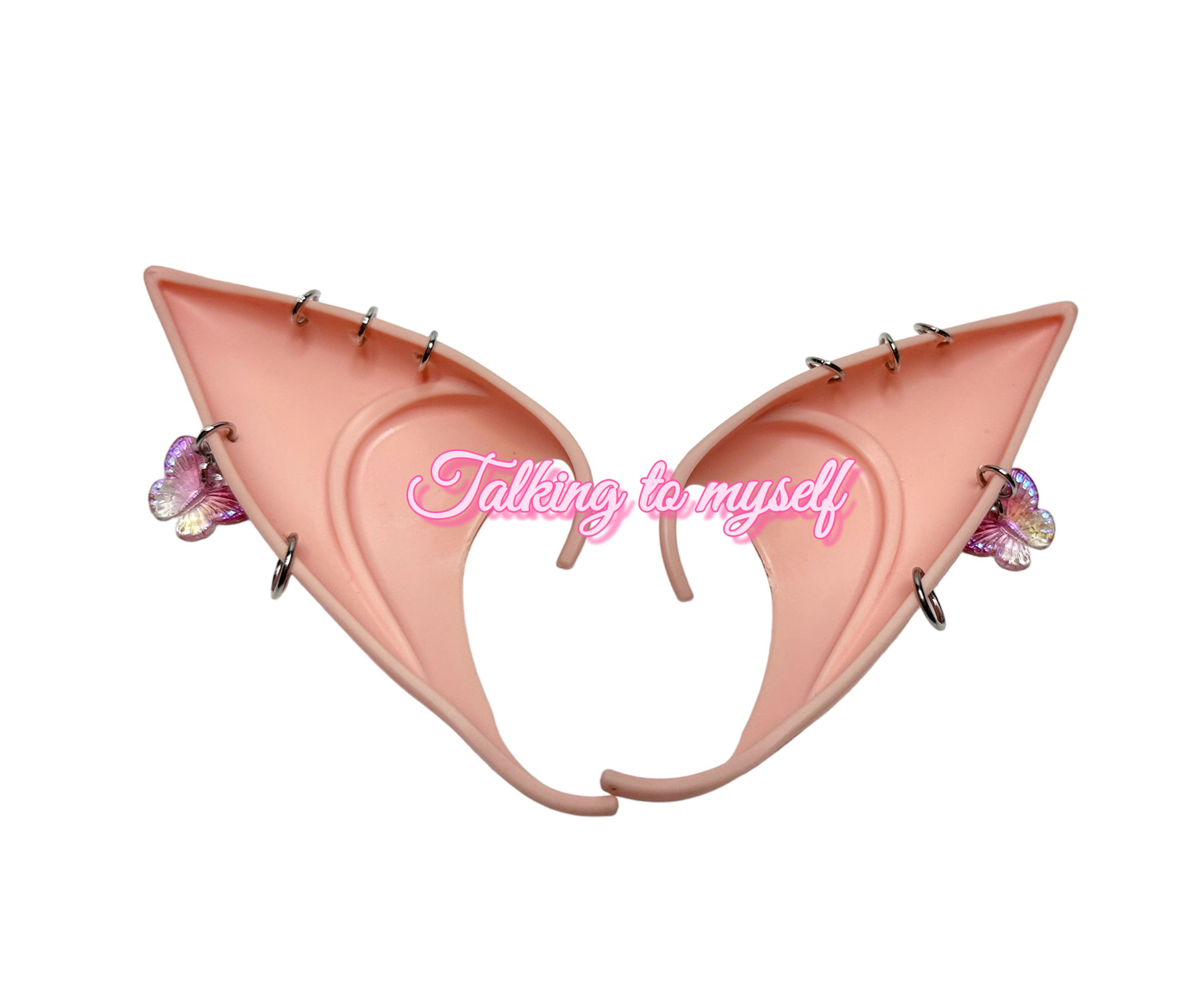 Pitkät haltian korvat - light skin - butterfly