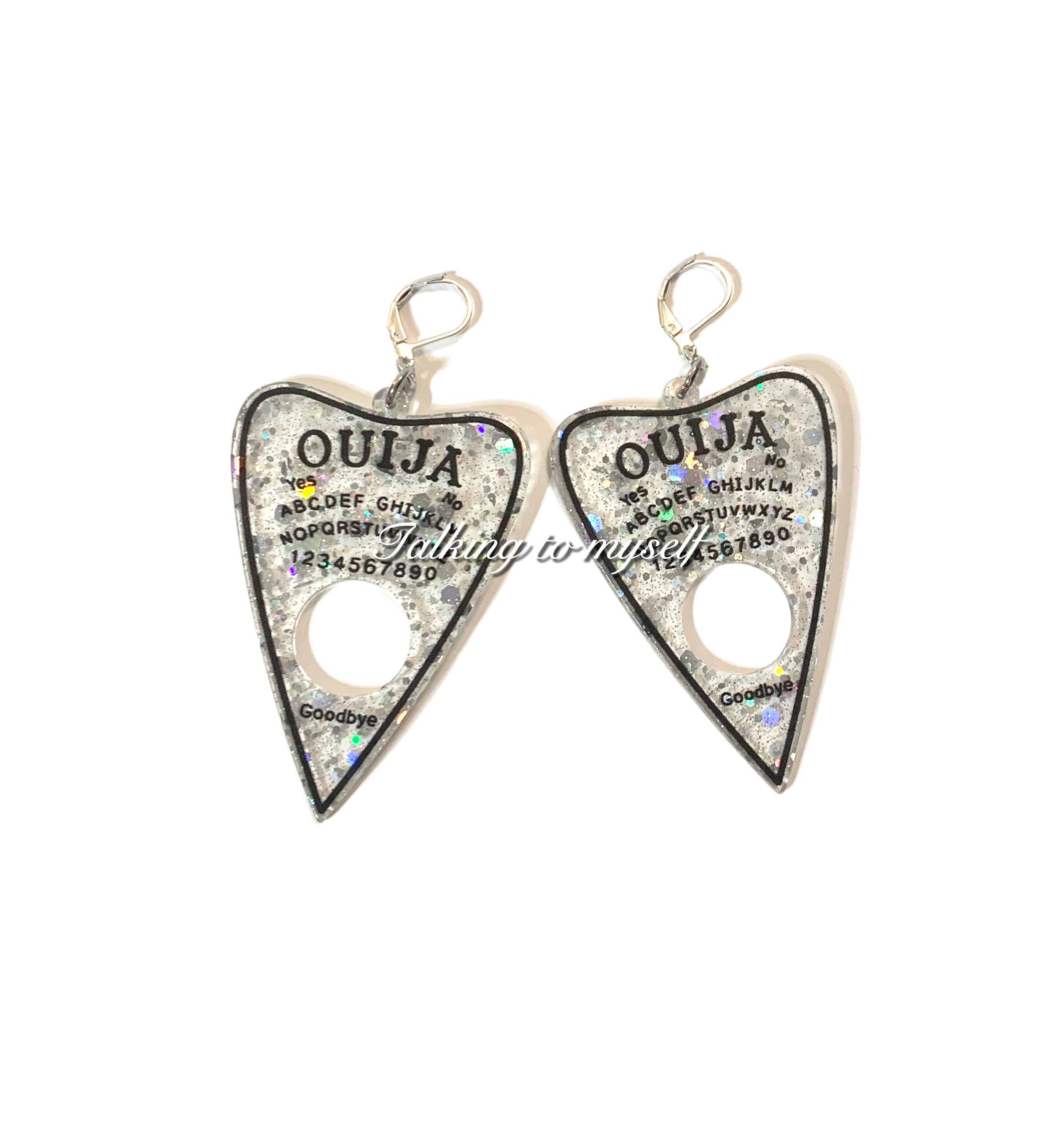 Ouija planchette korvakorut