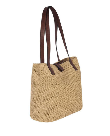 Chuchu Bag - Bej Rafya