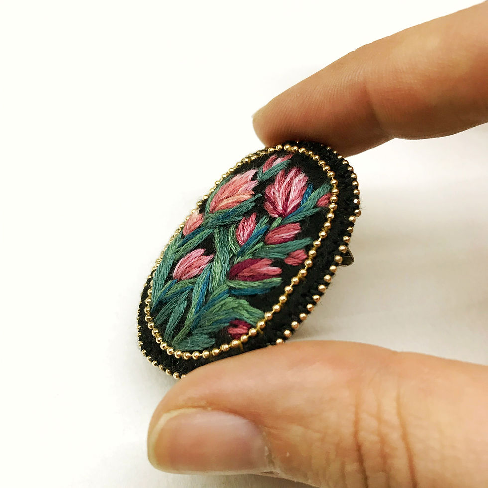 Thumbnail: Floral brooch