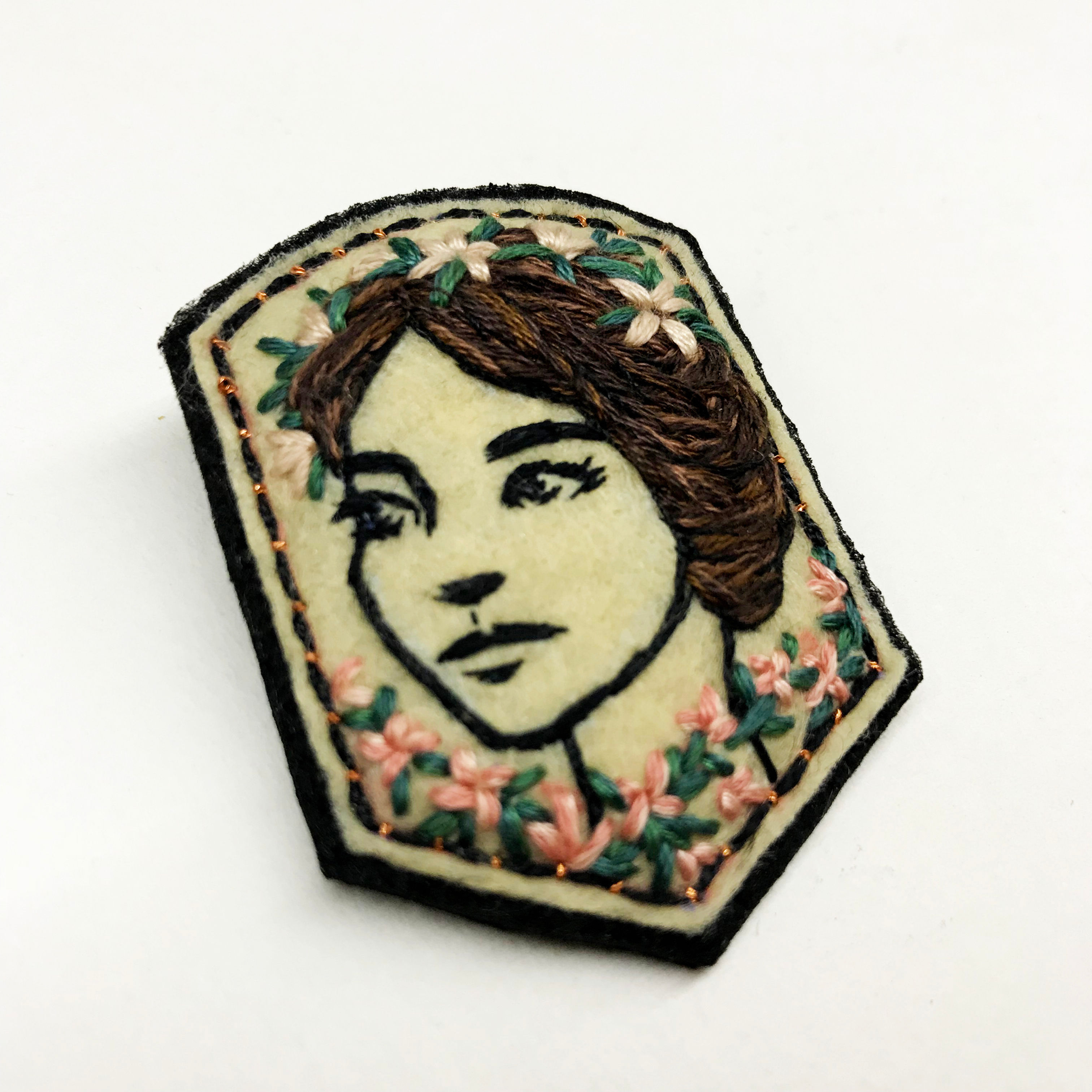 Girl with a flower crown