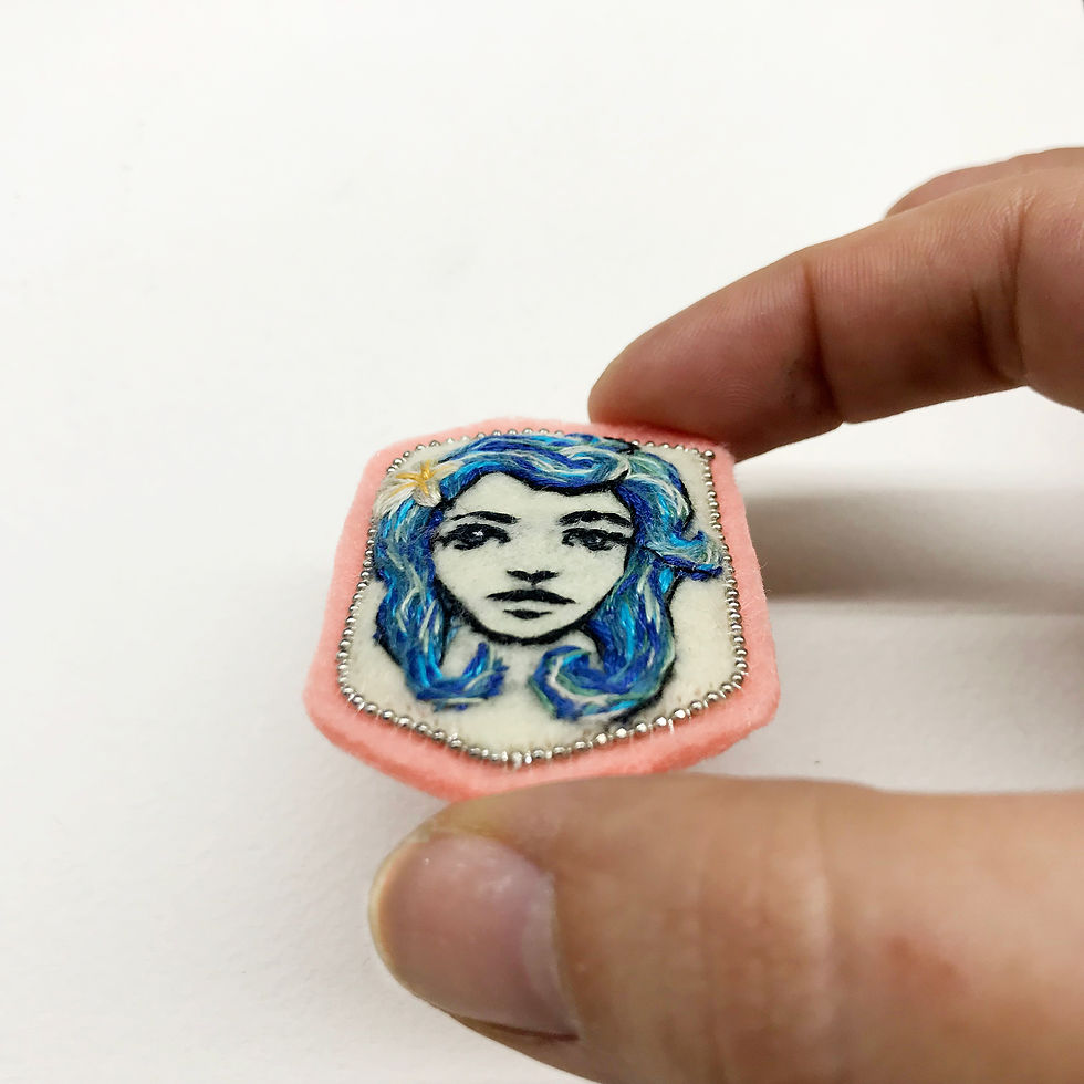 Thumbnail: Blue Haired Girl