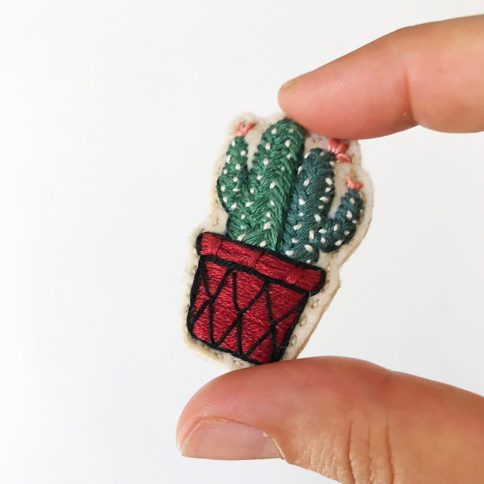 Thumbnail: Cactus Brooch 04