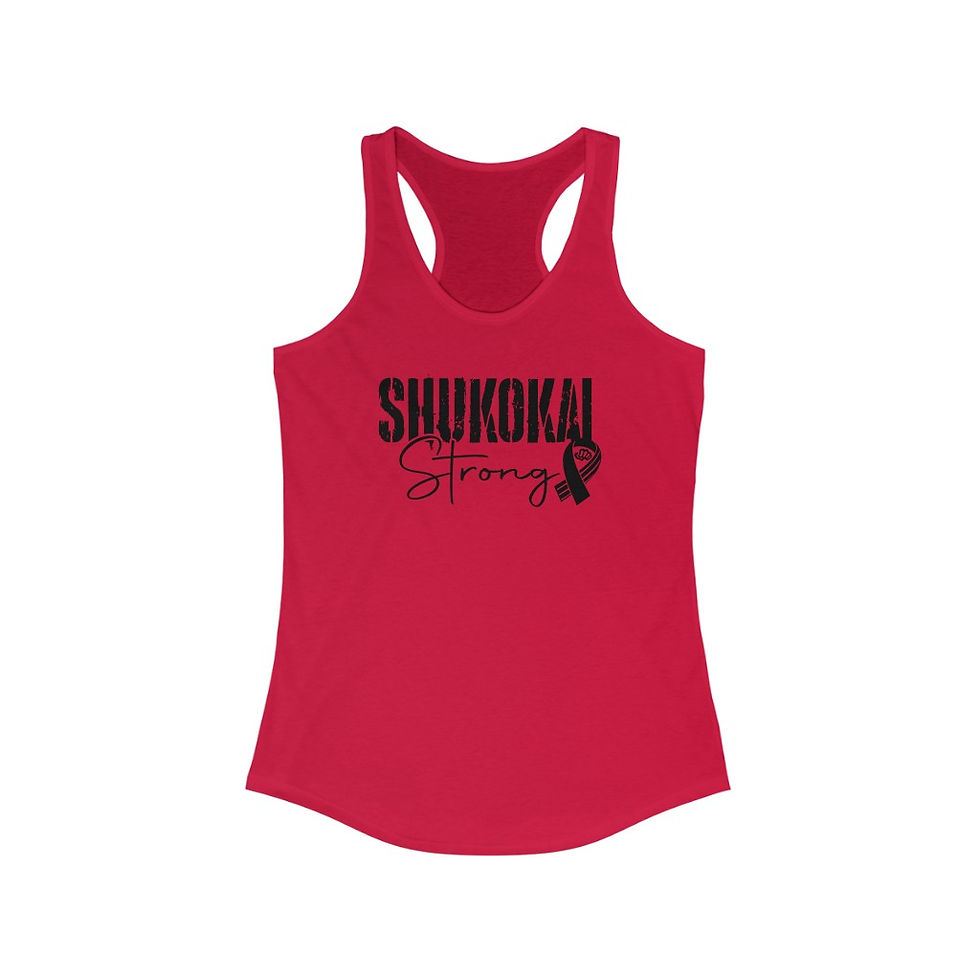 Thumbnail: Shukokai Karate Strong Women's Ideal Racerback Tank