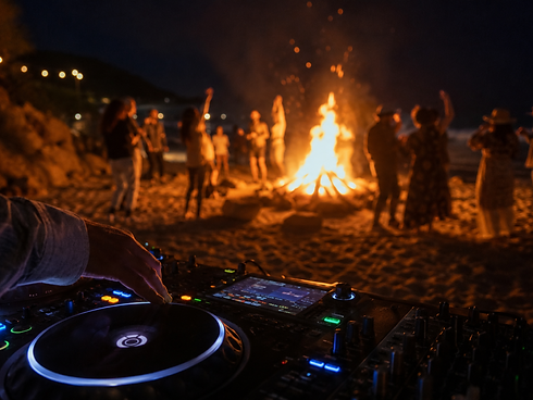 Beach Parties & Bonfires with DJ in the Hamptons