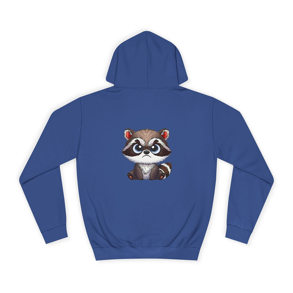 Thumbnail: Affrownie Unisex Hoodie (Raccoon)