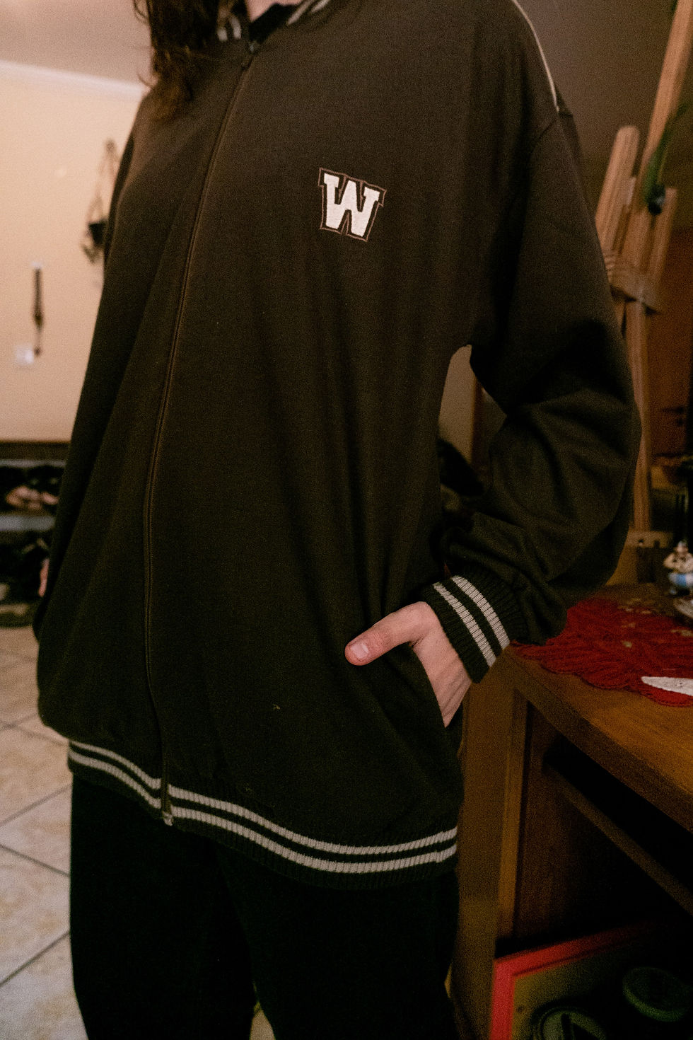 Miniatura: Casaco marrom vintage