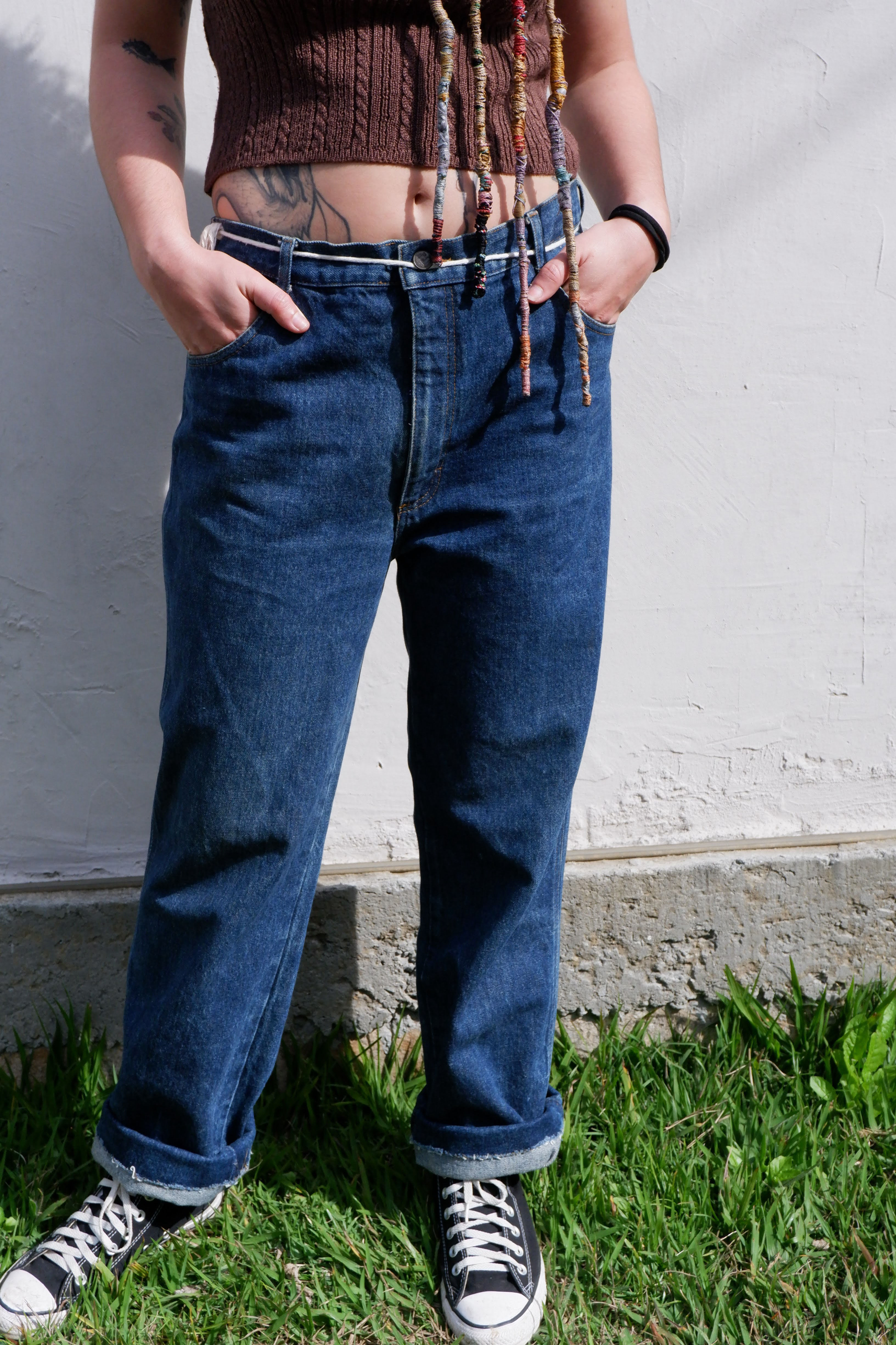 Calça jeans Hamuche vintage