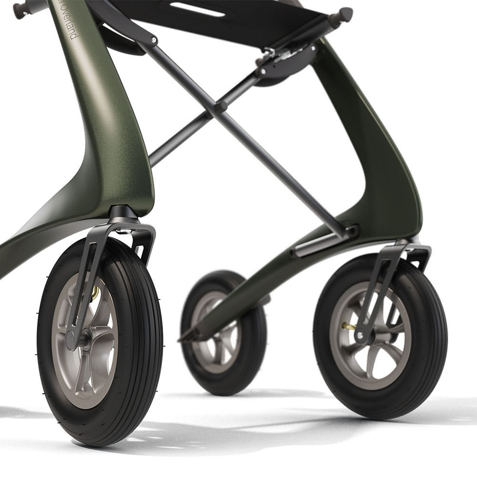 Miniaturbild: Carbon Overland Rollator | byACRE