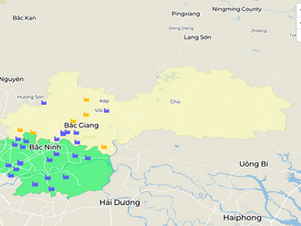 Updated list of Industrial parks in Bac Ninh province, Vietnam – 2025