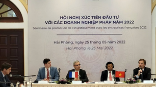 The industrial park, Hai Phong economic zone provides internal power to lift foreign investment