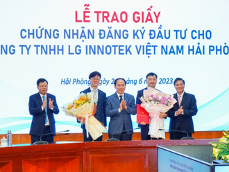 South Korea's LG Innotek Group poured another 1 billion USD into Hai Phong