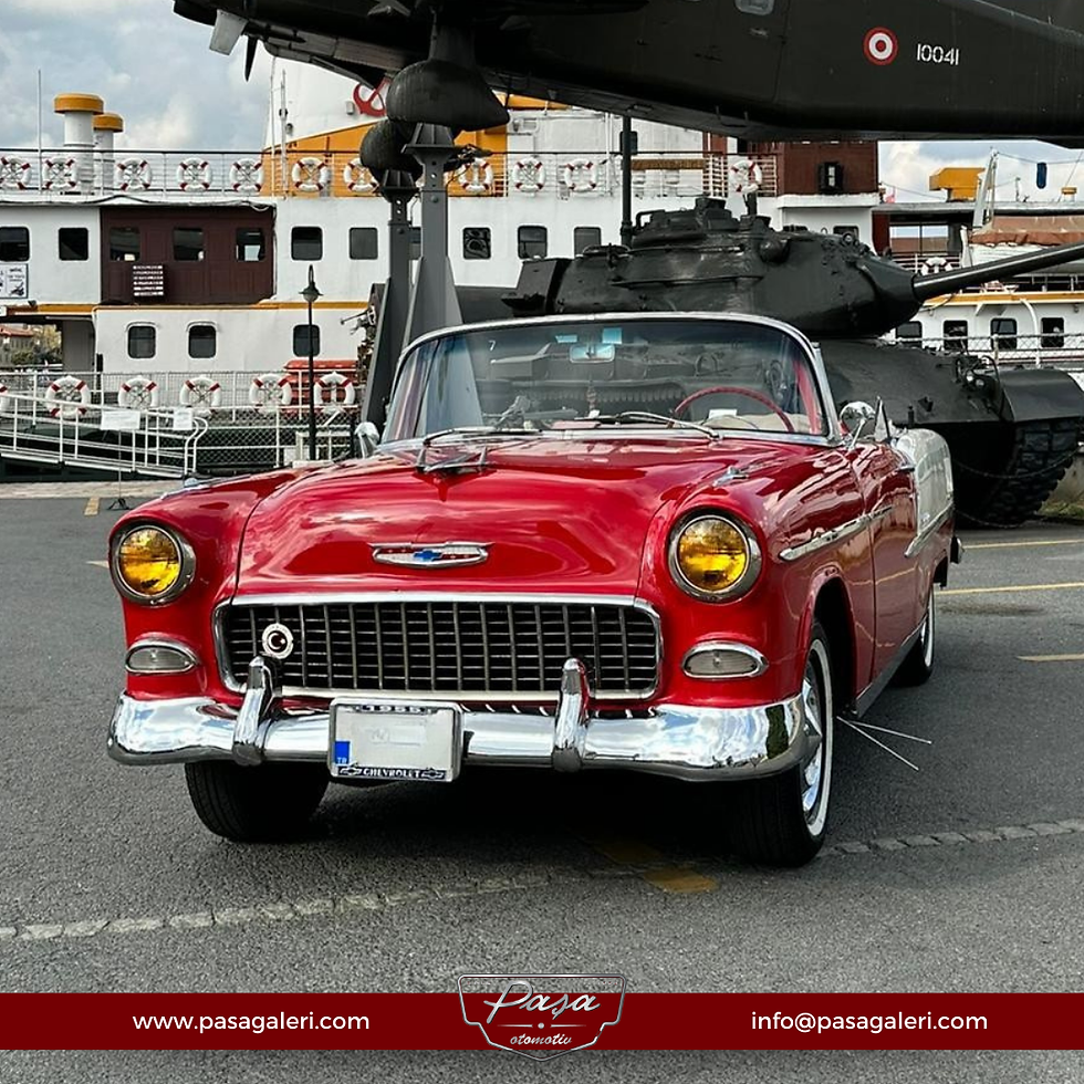 Küçük resim: 1955 Chevrolet BelAir Convertible