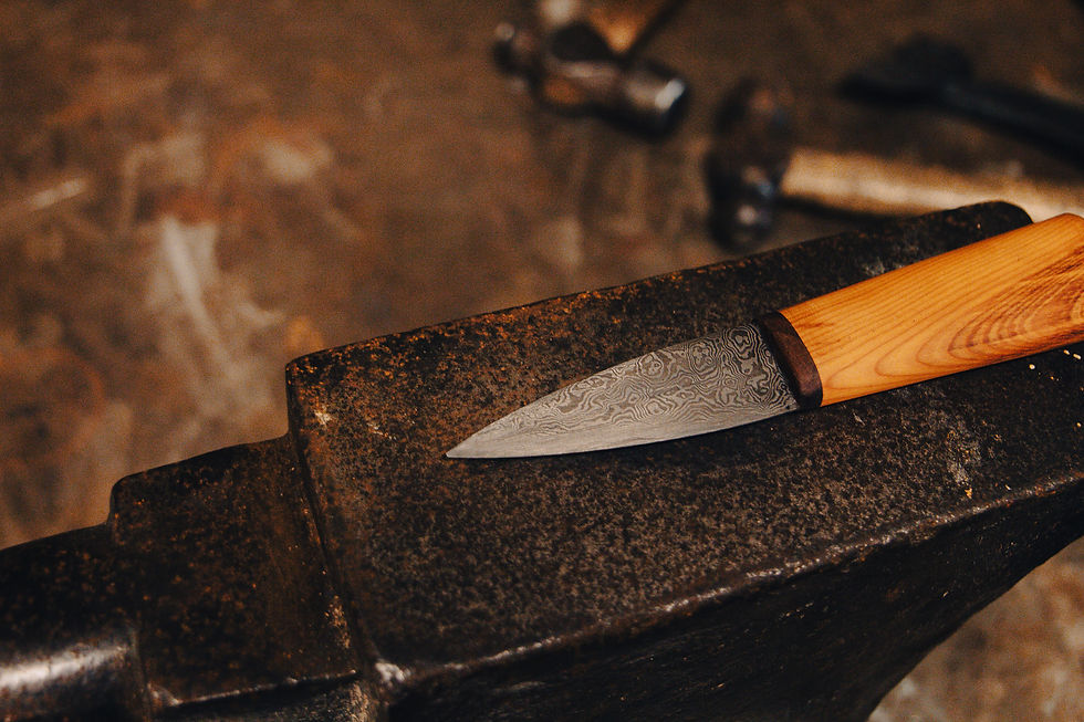Thumbnail: Damascus or San-Mai Sgian Dubh Class