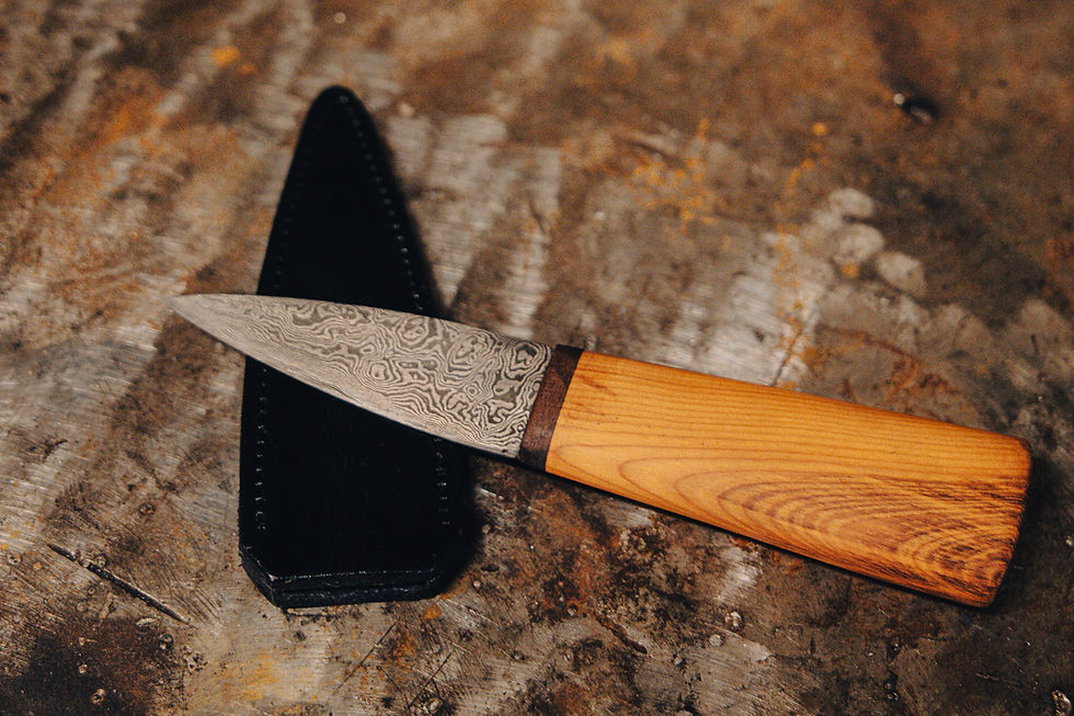 Thumbnail: Damascus or San-Mai Sgian Dubh Class