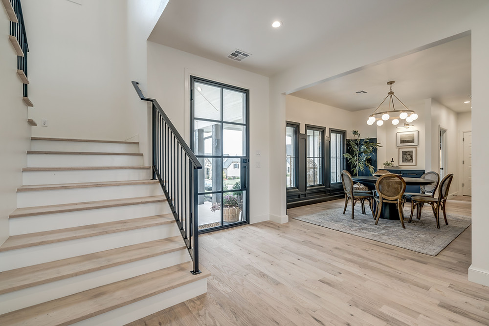 House of Rad Modern Farmhouse Entryway Dining Room
