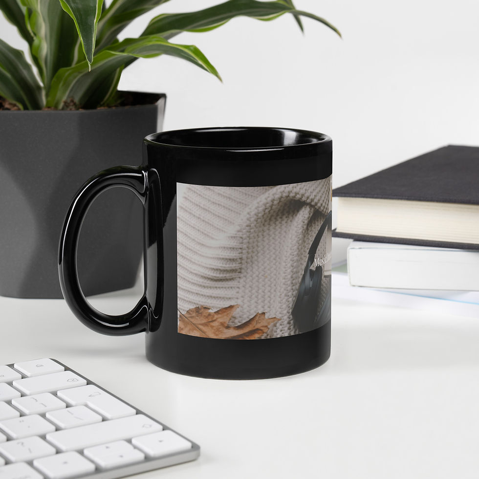 Thumbnail: Black Glossy Mug