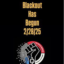 Economic Blackout 2025 Banner