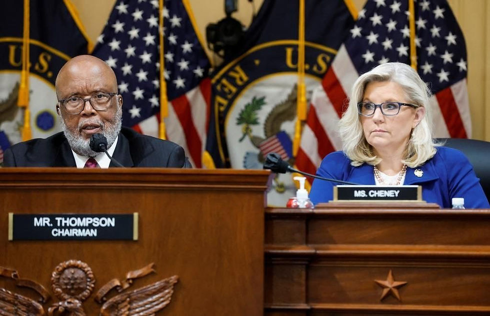 January 6 committee Liz Cheney and Bennie Thompson