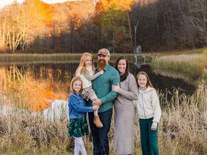 Tunkhannock Tree Farm Family Session | Bennies Nurseries 