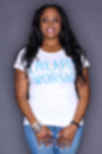 Miniatura: Created To Worship (Lady Tee)