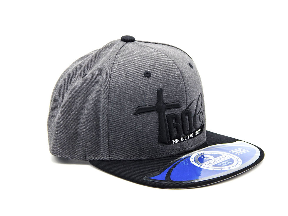 Thumbnail: Charcoal and Black TBOC Signature Hat
