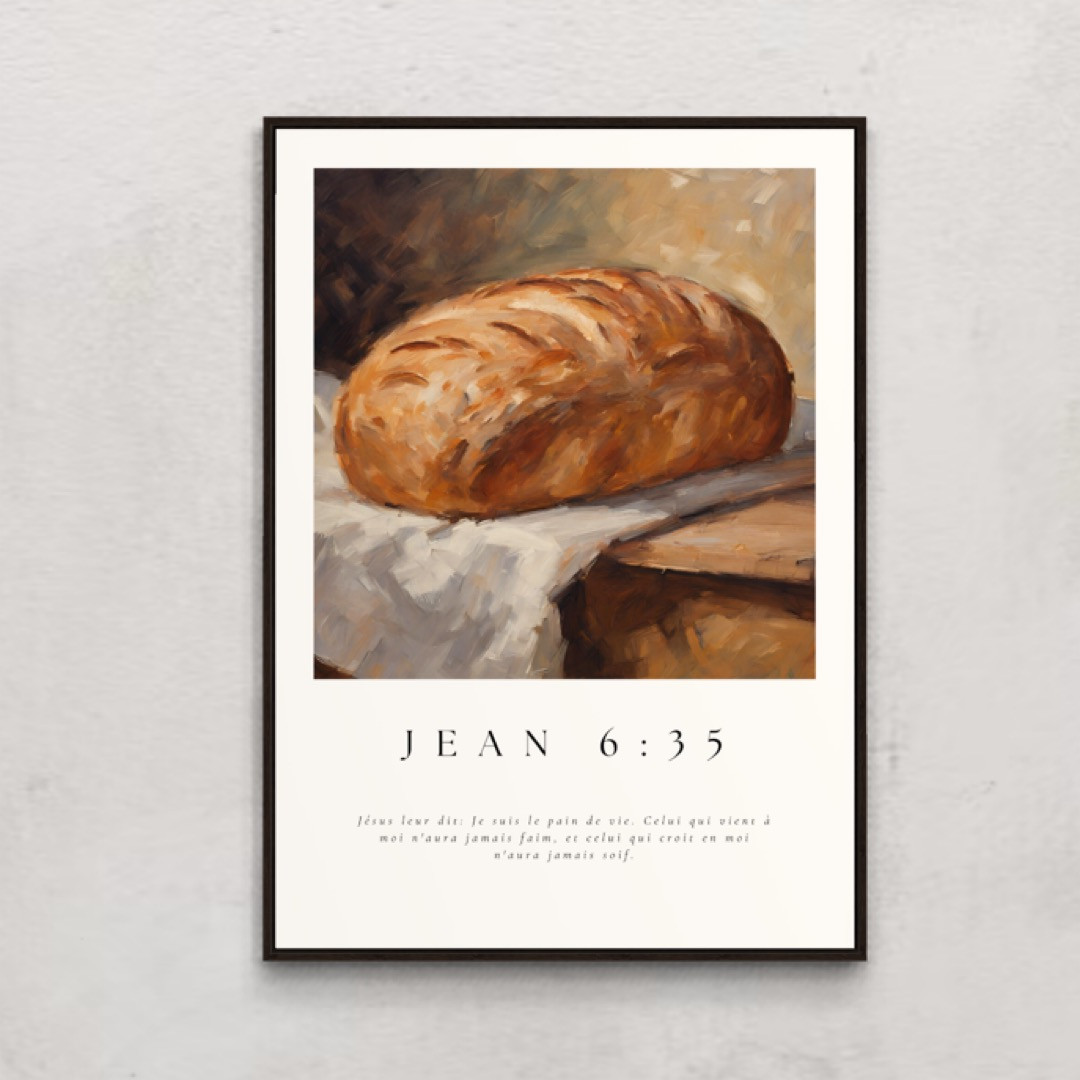 Le pain - Jean 6:35