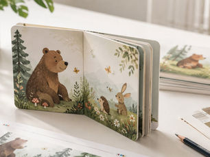 Custom Board Book Printing for Small Businesses