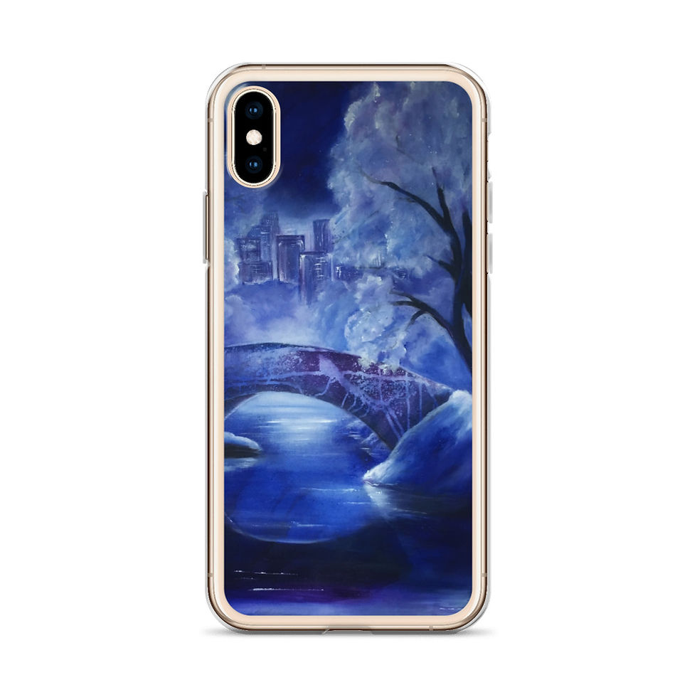 Miniatyrbild: "Moonlight Walk" iPhone Skal 
