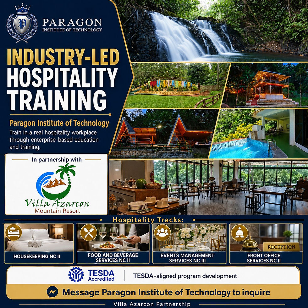 Industry-Led Hospitality Training