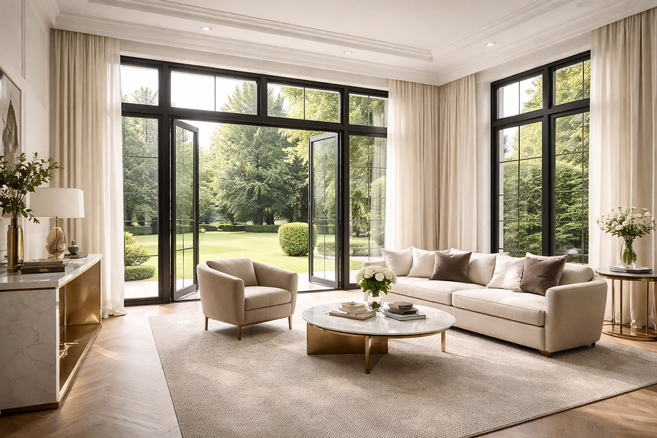 Intérieur élégant page fenêre