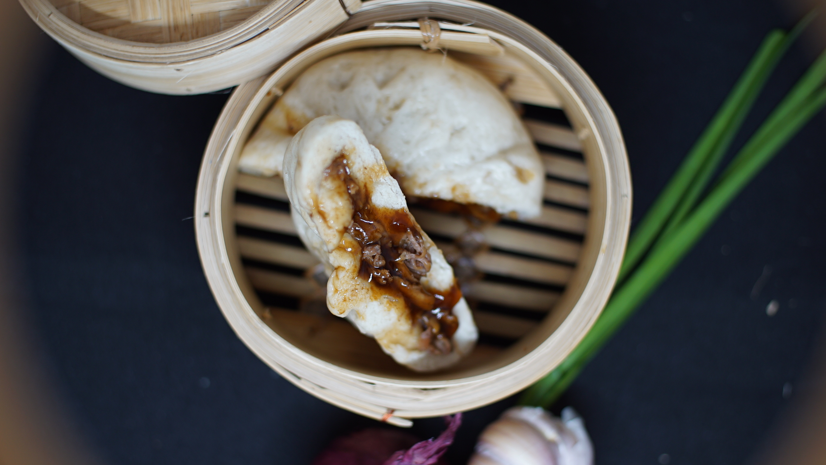 Arranged Food and Objects