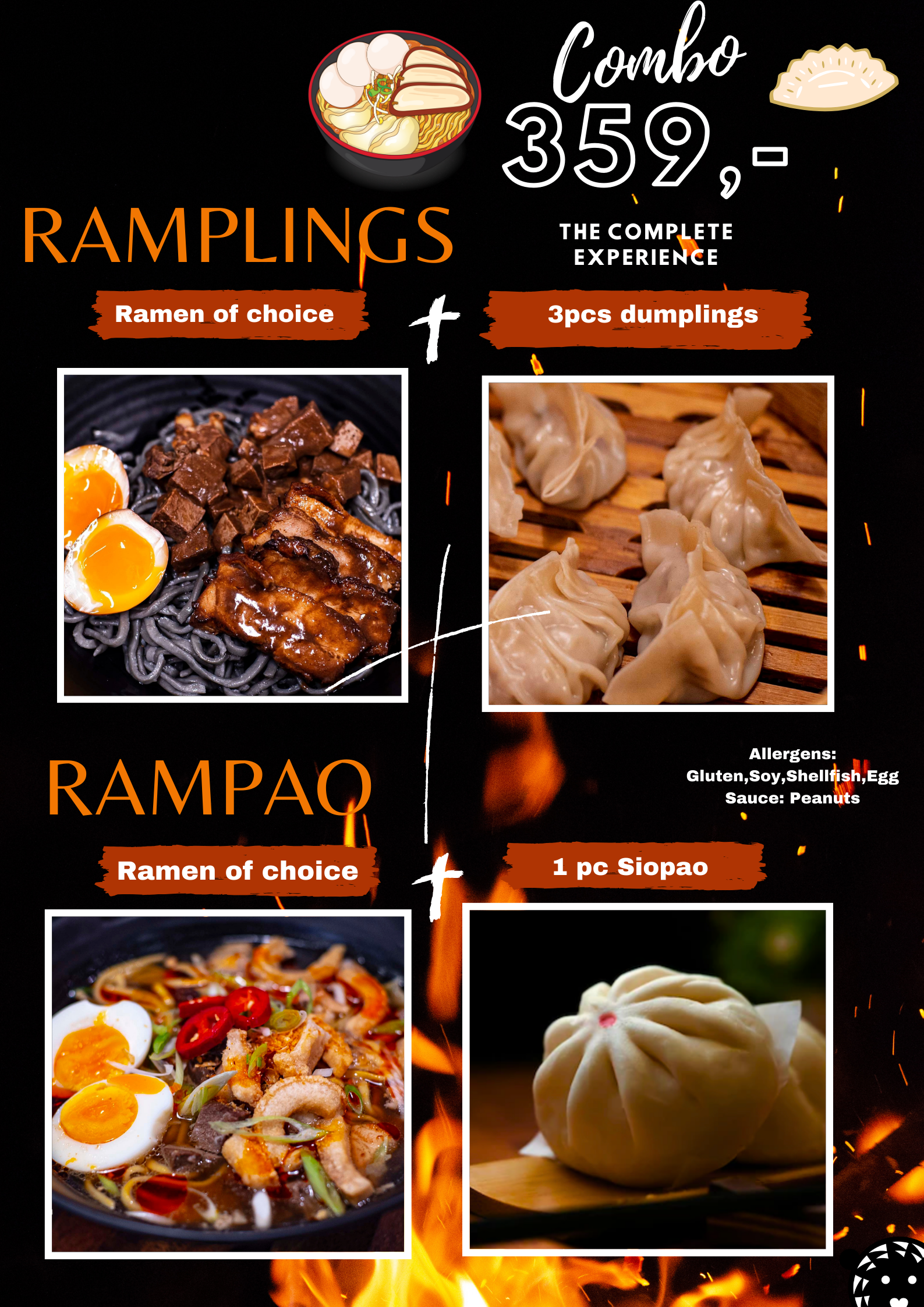 Arranged Food and Objects