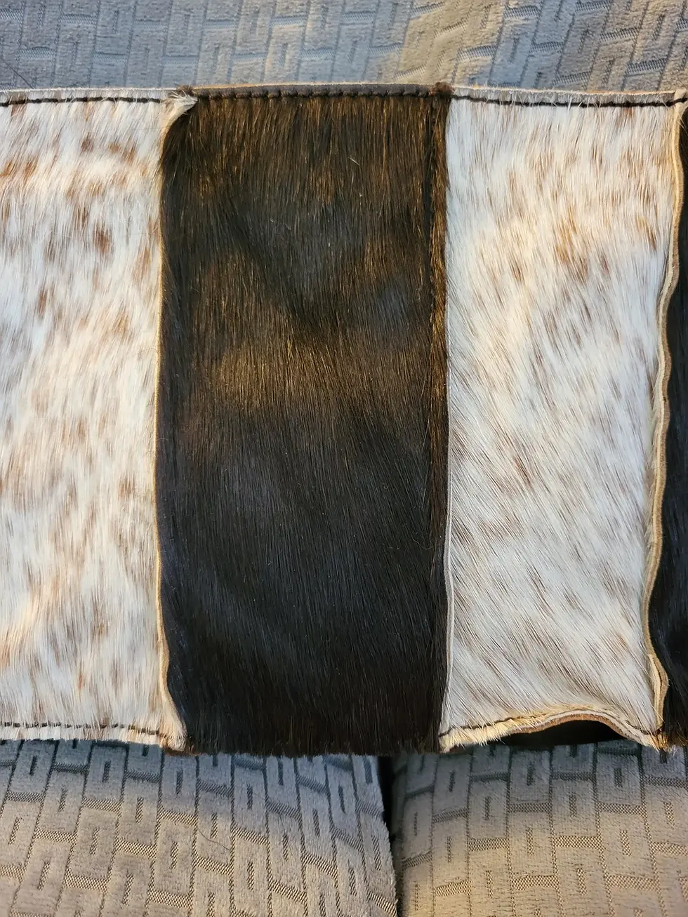 Thumbnail: Lionel Brown Leather and Pony Hair Clutch