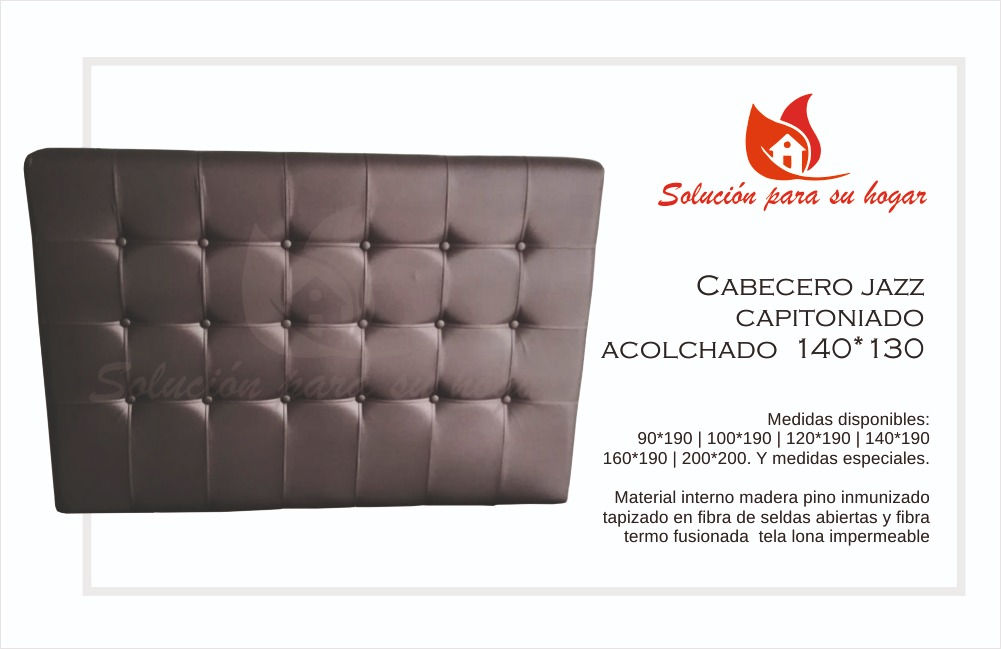 Cabecero Lona Cafe