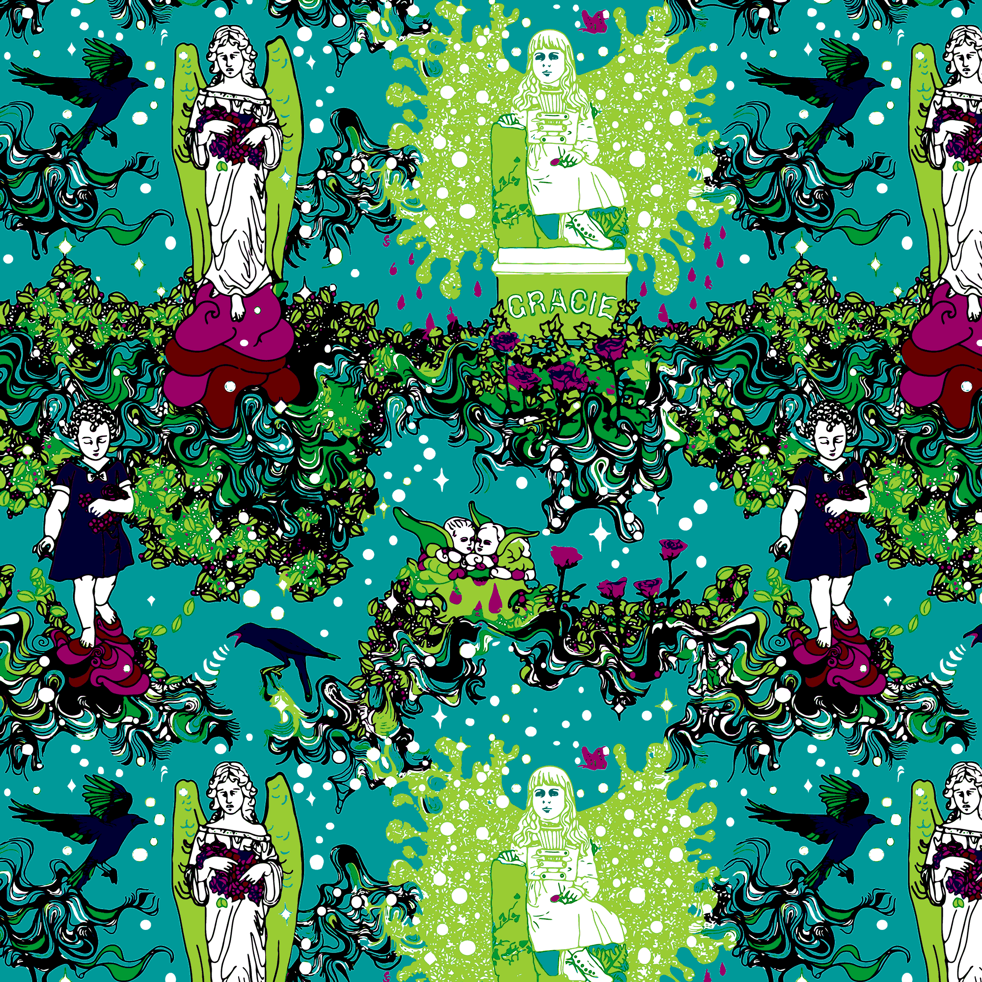 Bonaventure Cemetary Colored