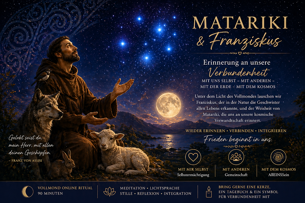 🌕 Vollmond 1. Mai - Online Ritual – Wieder-Erinnerung an Verbundenheit