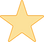 A yellow star