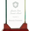 Thumbnail: A rectangular glass award with a wood base