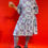 Thumbnail: Twiggy Dress Purple & Blue