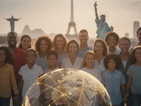 Homologação sentença estrangeira de adoção, alimentos, reconhecimento de paternidade. Famílias diversas em cenário global.