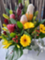 Amazing mixture of natives, lilies and jurors