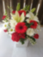 Velvet & Snow Arrangement