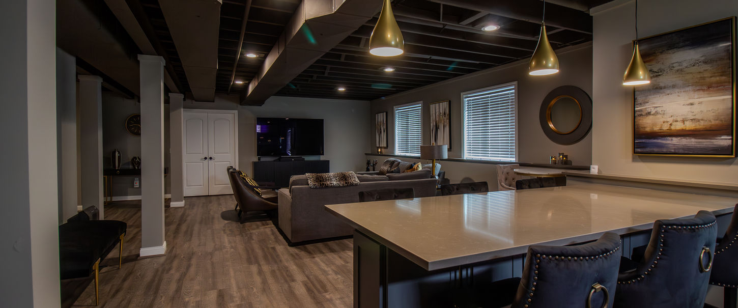 Large-Entertainment-Space-Basement-Remodel-Oakland-County-Michigan