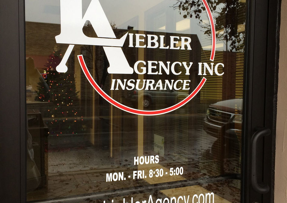 liebler agency insurance window graphic