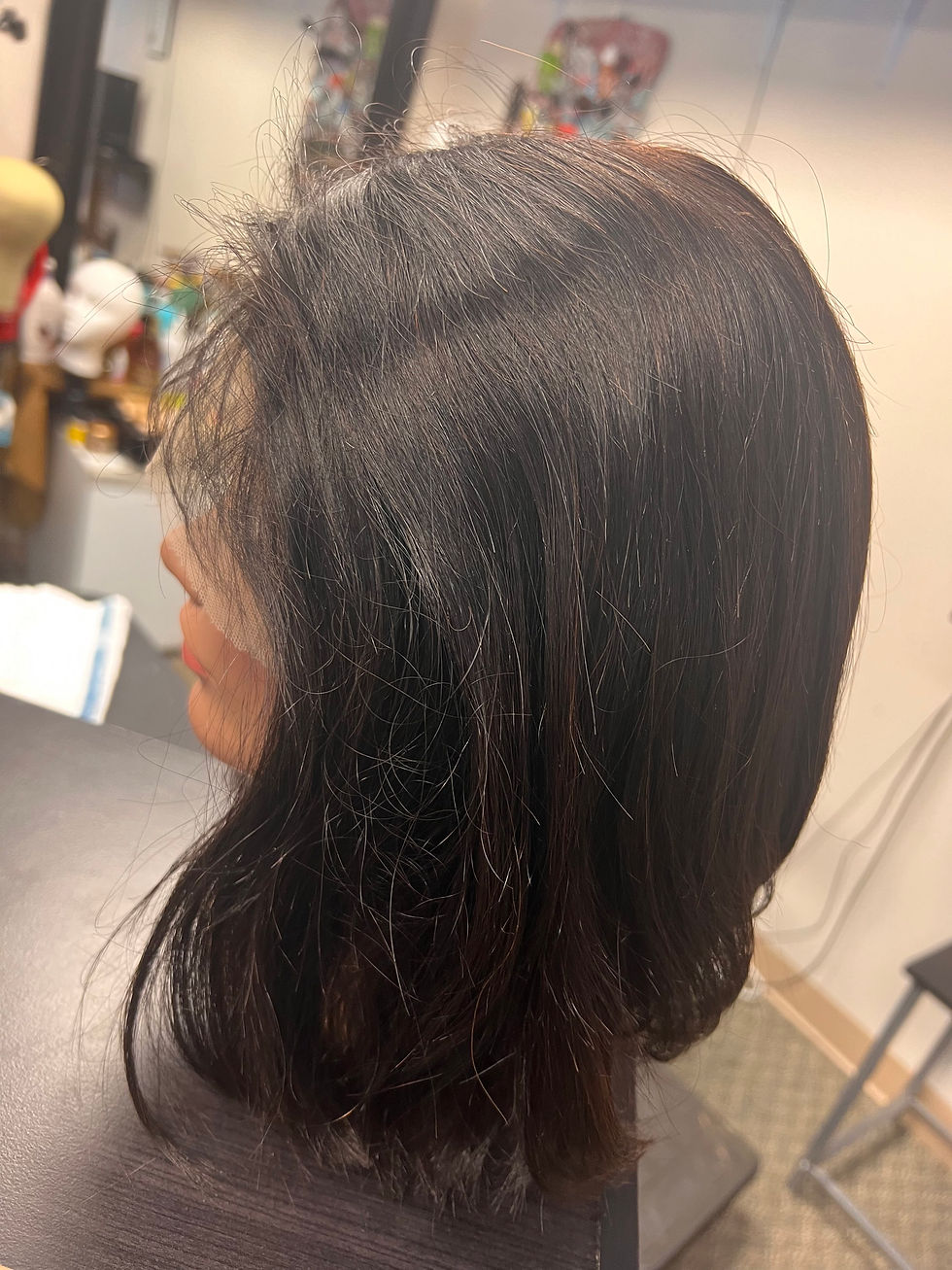 Thumbnail: Front Lace Human Hair Wig