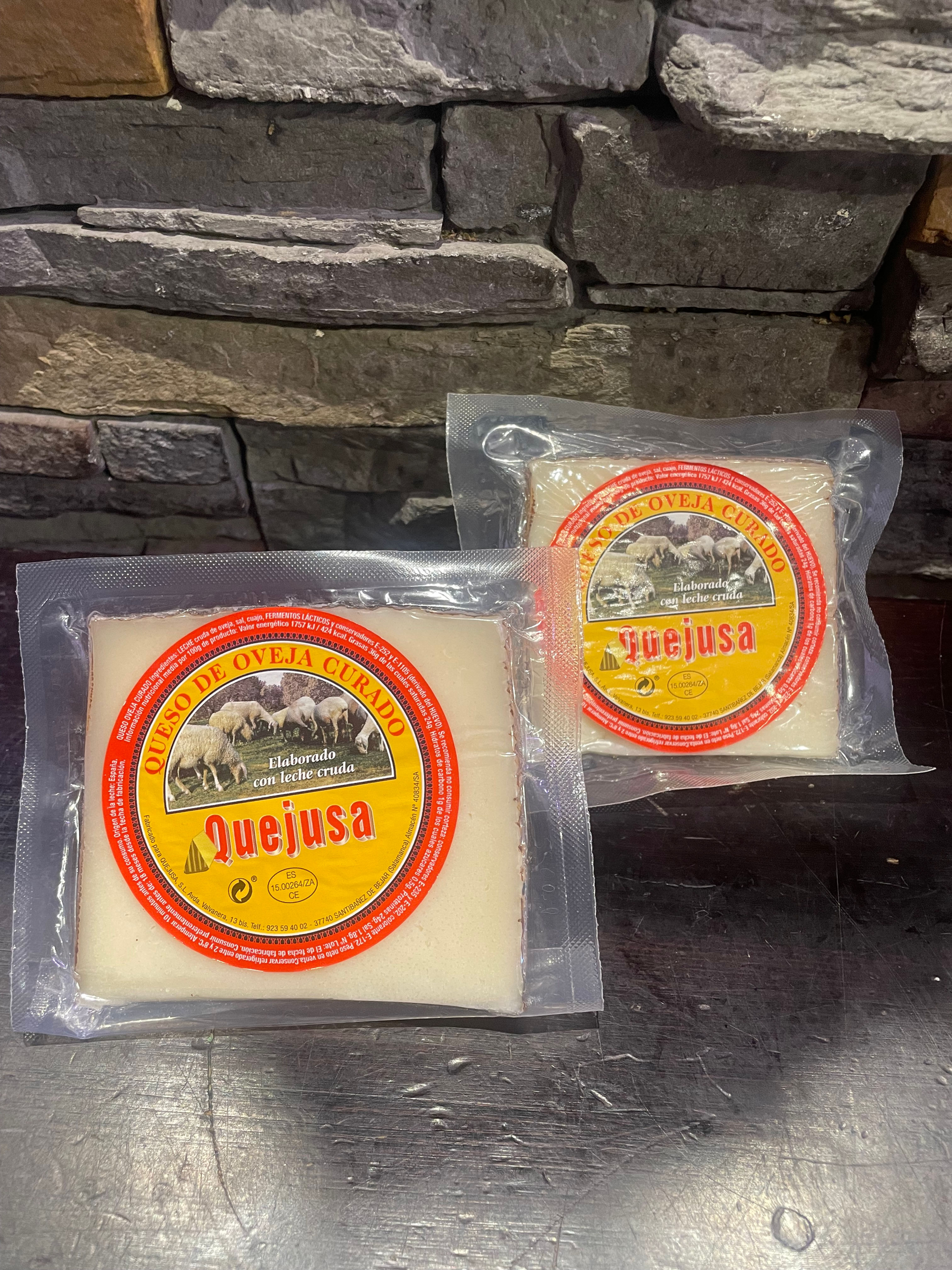 QUESO OVEJA QUEJUSA CURADO